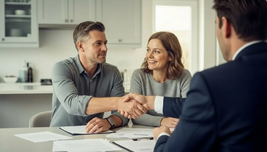 A home-service sales team preparing for field training